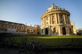 Radcliffe camera is a building of Oxford University, England, designed by James Gibbs in neo-classical style and built in 1737 Royalty Free Stock Photo